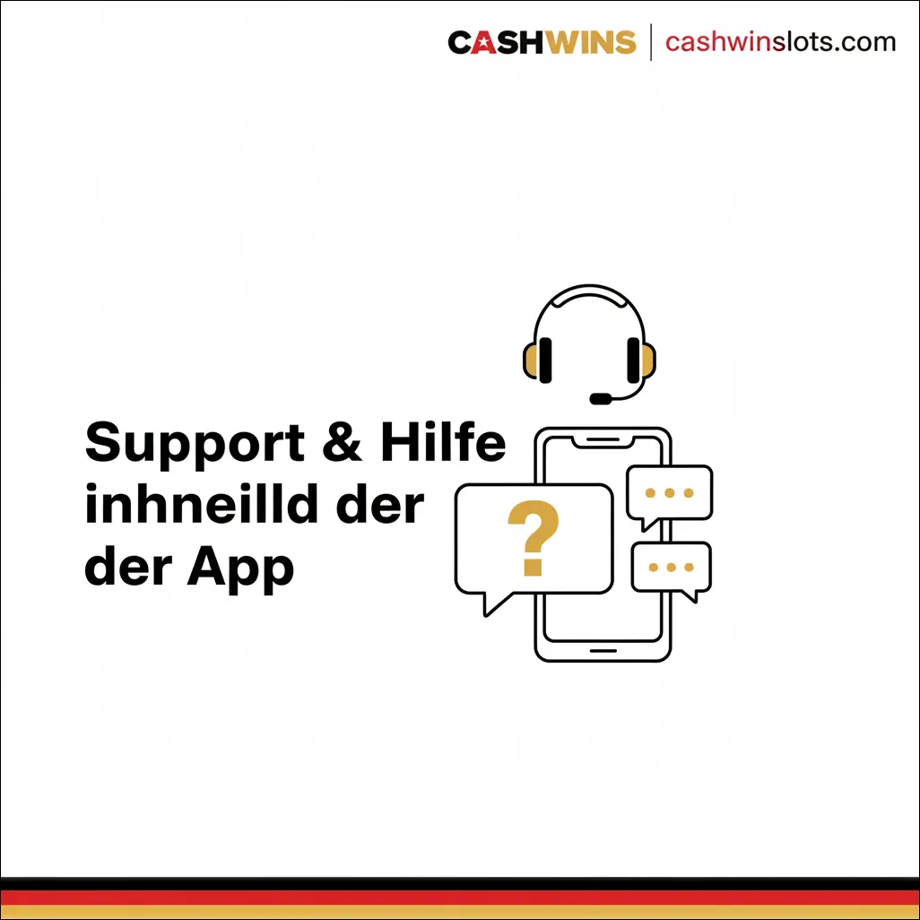 Support & Hilfe innerhalb der App