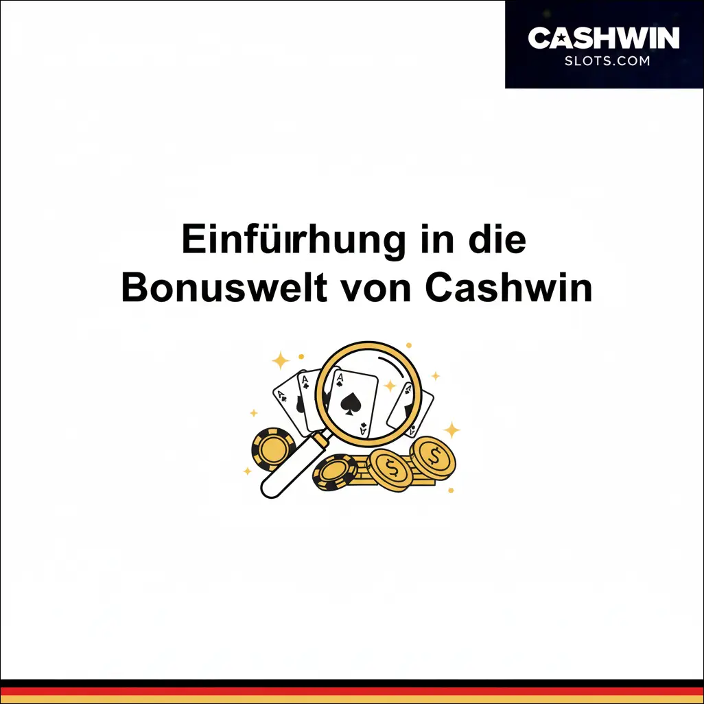 Einführung in die Bonuswelt von Cashwin