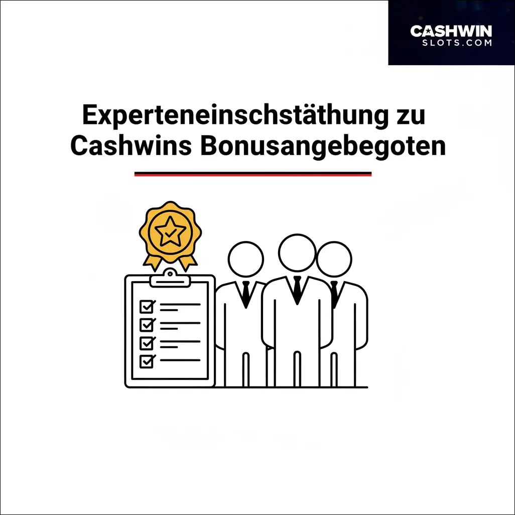 Experteneinschätzung zu Cashwins Bonusangeboten