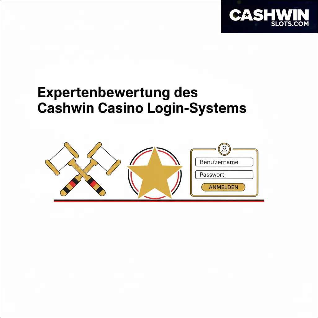 Expertenbewertung des Cashwin Casino Login-Systems