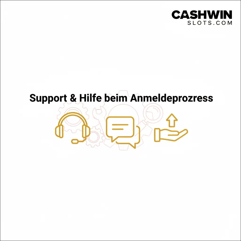 Support & Hilfe beim Anmeldeprozess