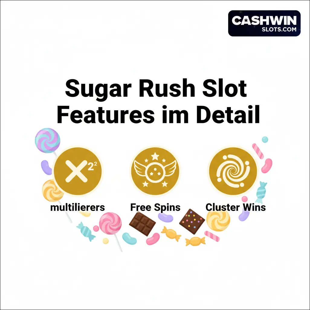Sugar Rush Slot Features im Detail